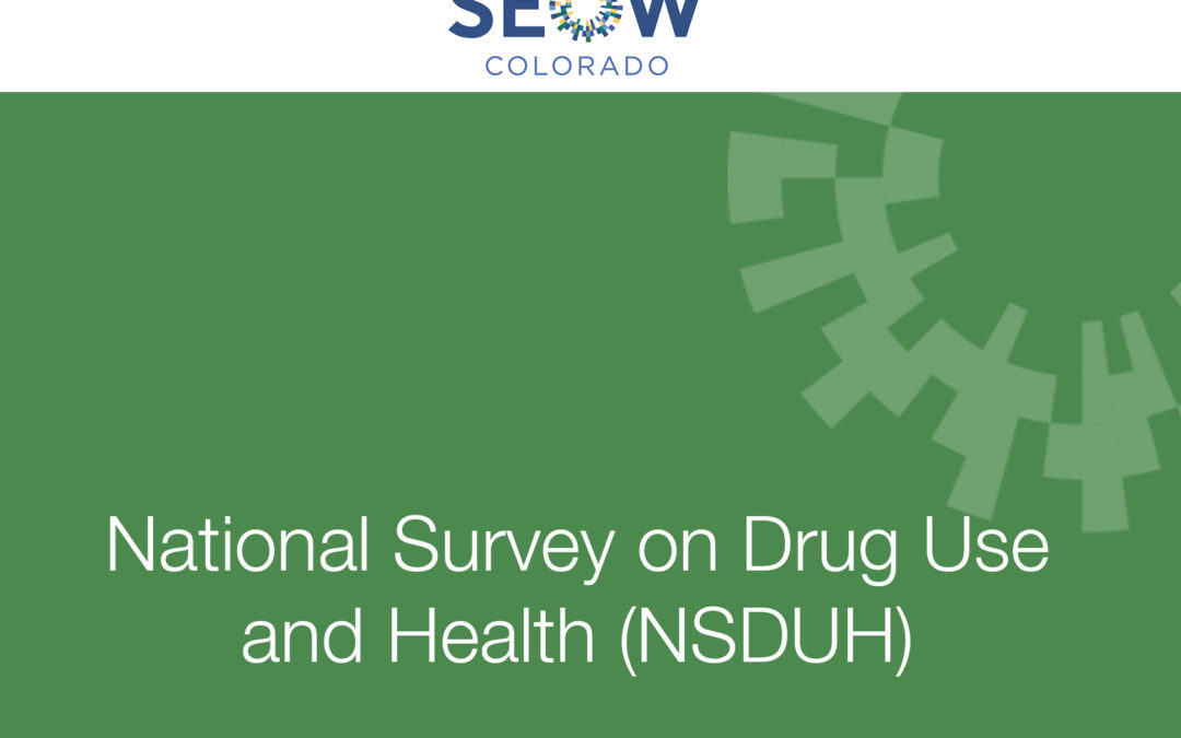 National Survey on Drug Use and Health (NSDUH)