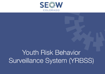 Youth Risk Behavior Surveillance System (YRBSS)