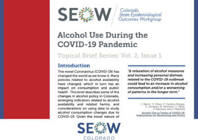 Alcohol Use During the COVID-19 Pandemic