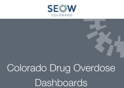 Colorado Drug Overdose Dashboards